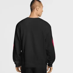 Graphic Fleece Crew-Neck Sweatshirt
