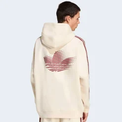 Graphic Fleece Loose Hoodie