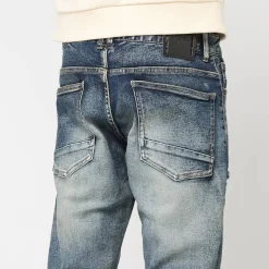 Heavy Whisker Effect Jeans