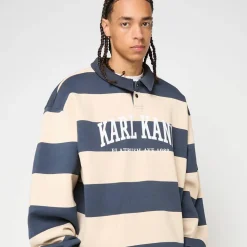 Heritage Stripe Oversized Rugby Shirt