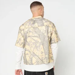 Heritage Wood Camo Mesh Boxy Jersey