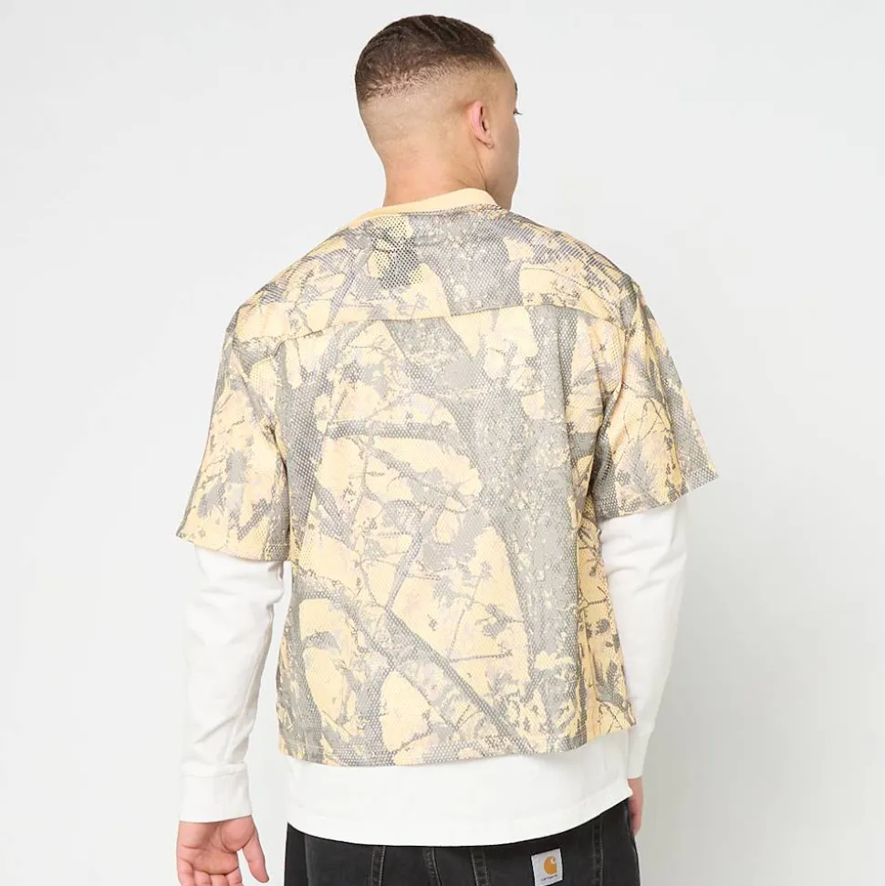 Heritage Wood Camo Mesh Boxy Jersey