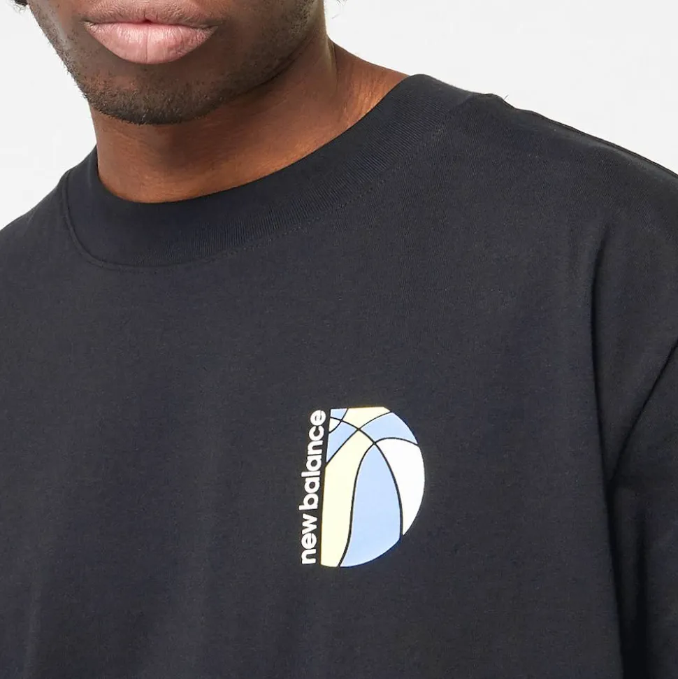 Hoops Mosaic Court Graphic T-Shirt