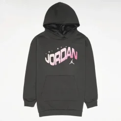 JDG Jumpman Club Oversize Satin Pullover