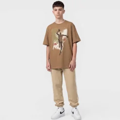 JDN MJ Air High-Brand-Read Open Hem Pants