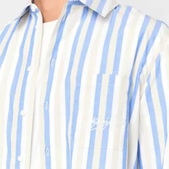 Kani Jeans Stripe Oversized Shirt