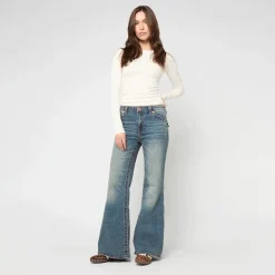 Katrina High Rise Flare Flap Big T