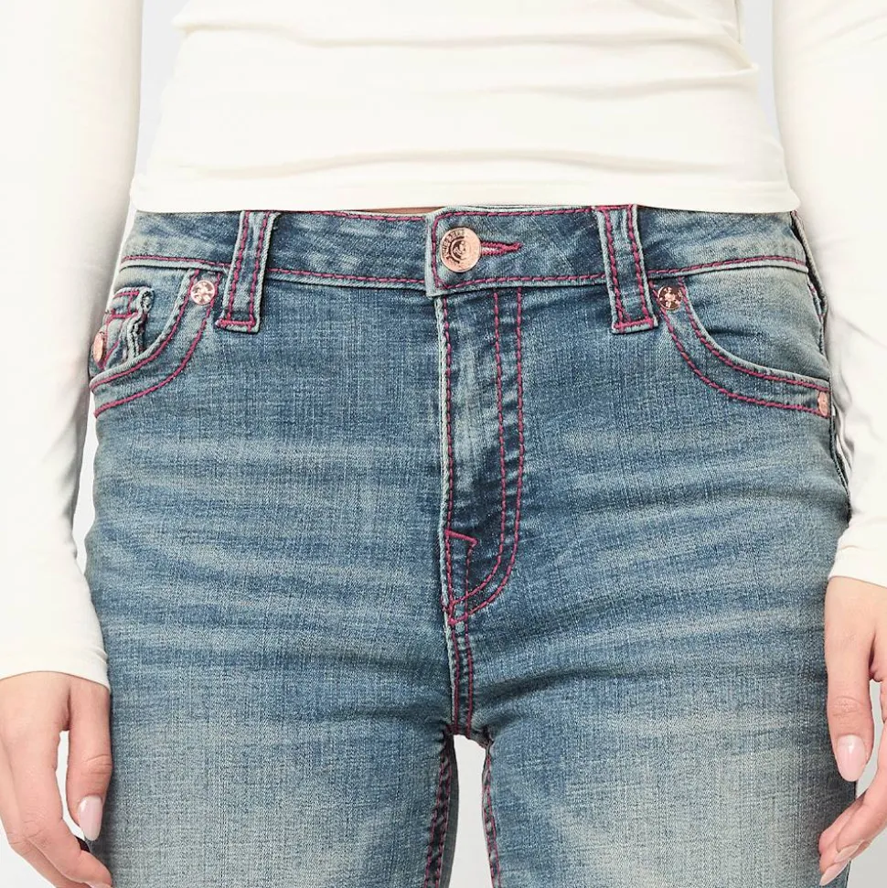 Katrina High Rise Flare Flap Big T