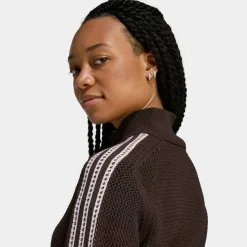 Knitted Crochet Firebird Track Top