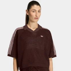 Knitted Crochet Polo