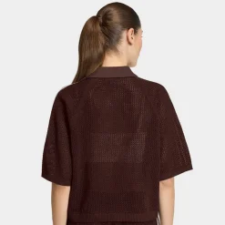 Knitted Crochet Polo