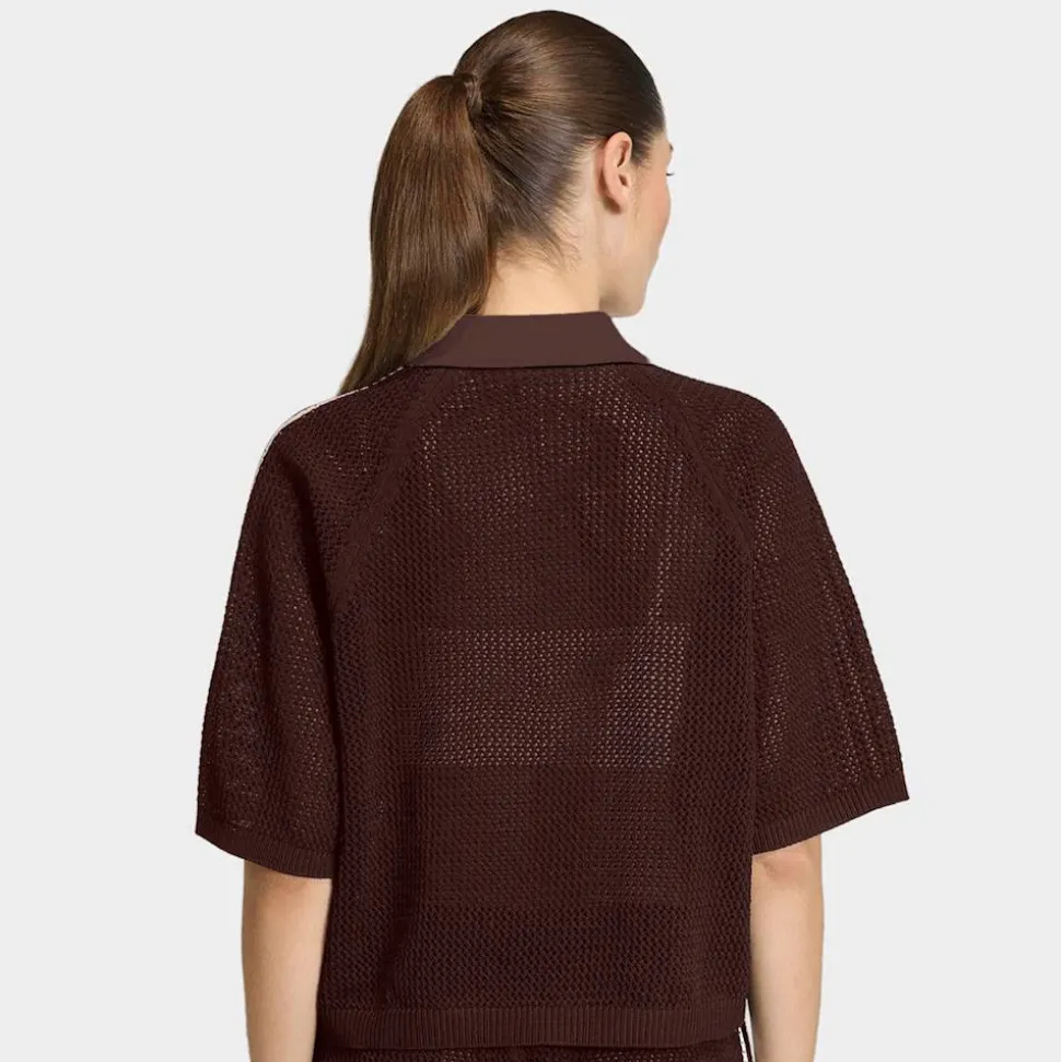 Knitted Crochet Polo