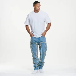 Kosa Destroyed Straight Jeans