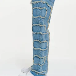 Kosa Destroyed Straight Jeans