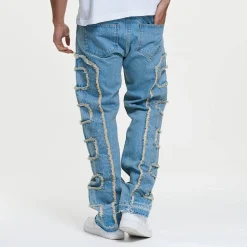 Kosa Destroyed Straight Jeans