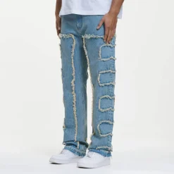 Kosa Destroyed Straight Jeans