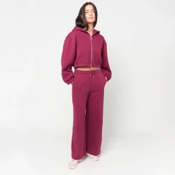 Ladies Fluffy Wideleg Trackpants