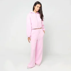Ladies Fluffy Wideleg Trackpants