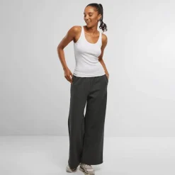 Ladies Fluffy Wideleg Trackpants