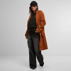 Ladies Oversized Long Coat