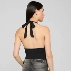 Ladies Polyamide Jersey Neckholder Top
