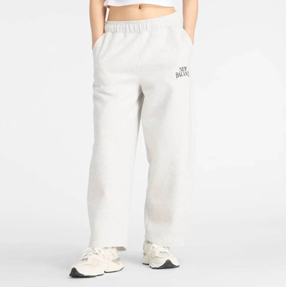 Linear Heritage Fleece Barrel Pant