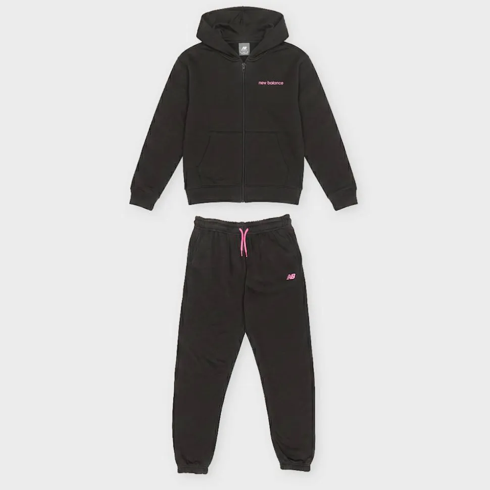 Linear Logo French Terry Zip Hoodie and Jog Set