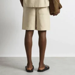 Linen Blend Shorts