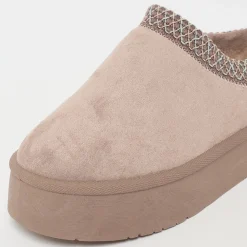 Liorah Plateau Leather Slide