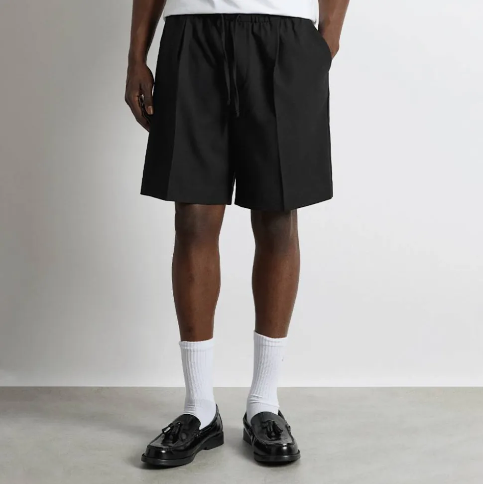 Loose Drawstring Shorts