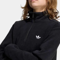 Loose Fleece Halfzip Sweatshirt