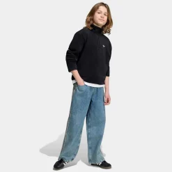 Loose Fleece Halfzip Sweatshirt