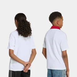 Loose Pinstripe Polo Tee