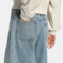 Mid Rise Denim Jorts