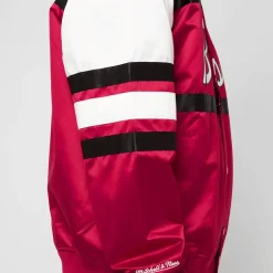 NBA Chicago Bulls Team Color Head Coach Light Weight Satin Jacket