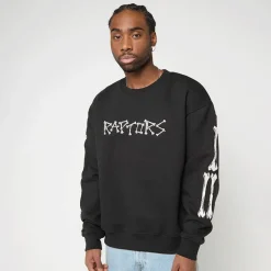 NBA Toronto Raptors Bone Words Boxy Crewneck