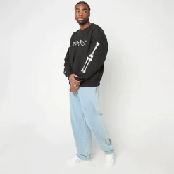 NBA Toronto Raptors Bone Words Boxy Crewneck