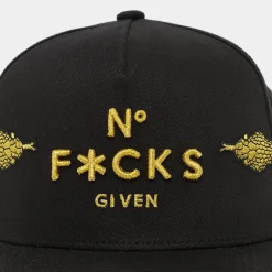 No F*cks Given Serpent Twill Trucker