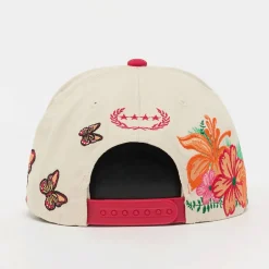 Not Impressed Floral Twill Trucker