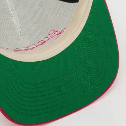 Not Impressed Floral Twill Trucker