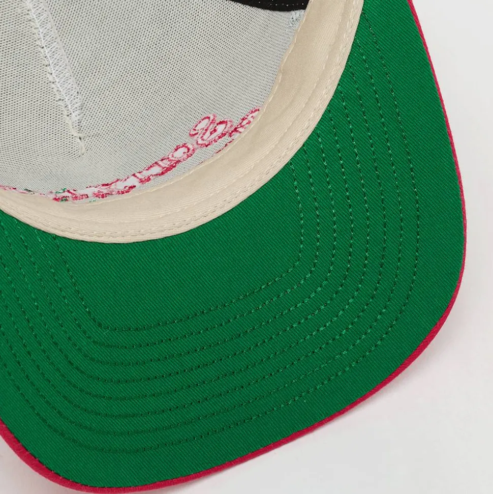 Not Impressed Floral Twill Trucker