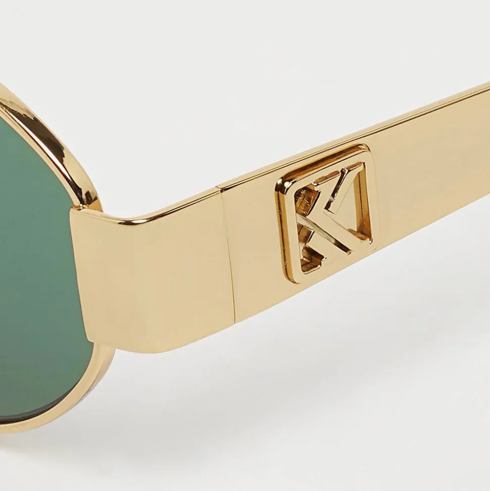 Ovalförmige Sonnenbrille
