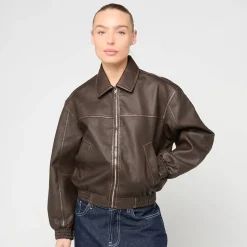 Oversized Cropped Jacket