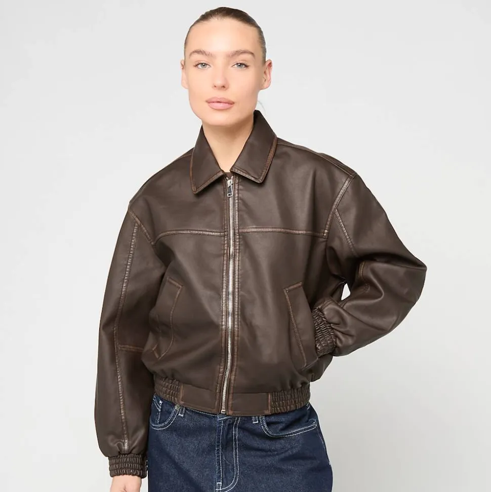 Oversized Cropped Jacket