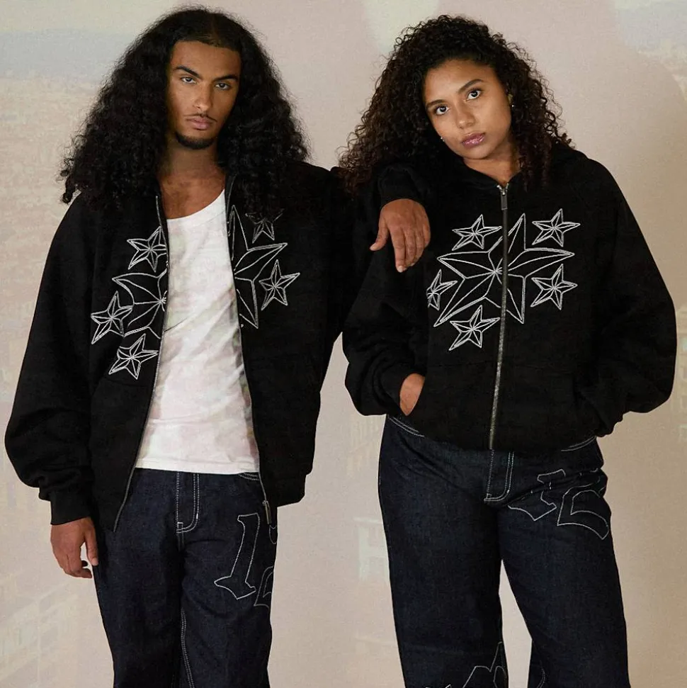 Oversized Raglan Zip Hoodie 125mm x SNIPES