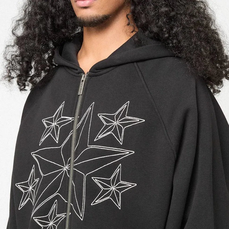 Oversized Raglan Zip Hoodie 125mm x SNIPES