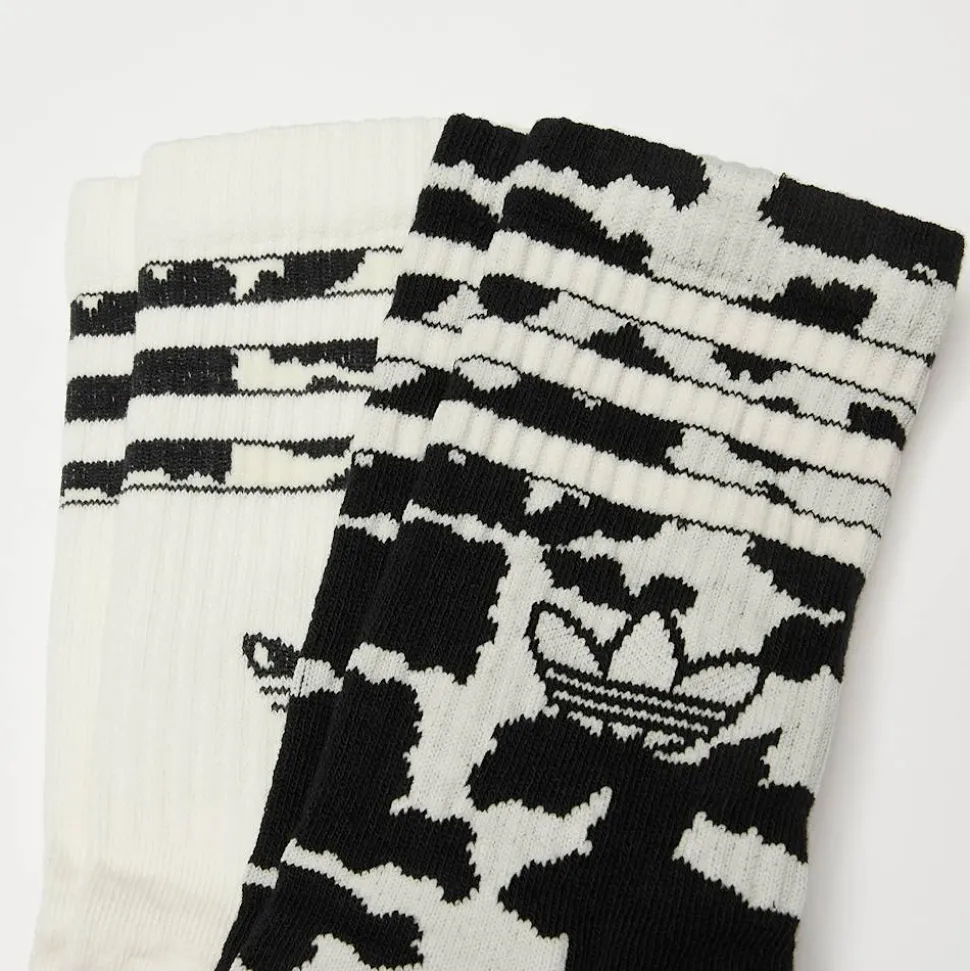 2 PACK - Animal Graphic Crew Socks