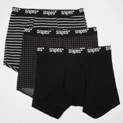 3 PACK - Black Tape Briefs Boxershorts