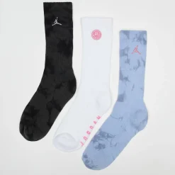 3 PACK - Blue Jeans & Bling Crew Socks