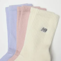 3 PACK - Color Patch Logo Seasonal Midcalf